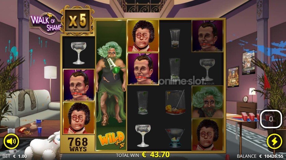 walk of shame slot one more feature