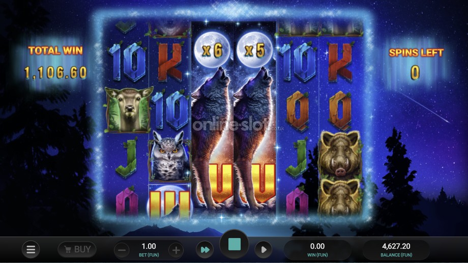wild hike slot free spins feature