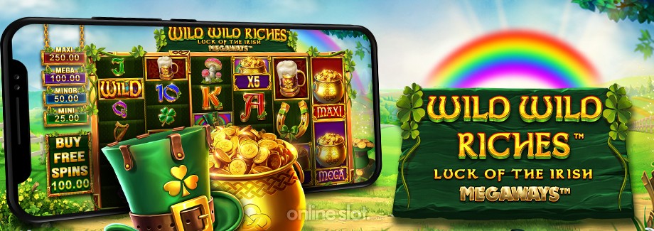 wild wild riches megaways mobile slot
