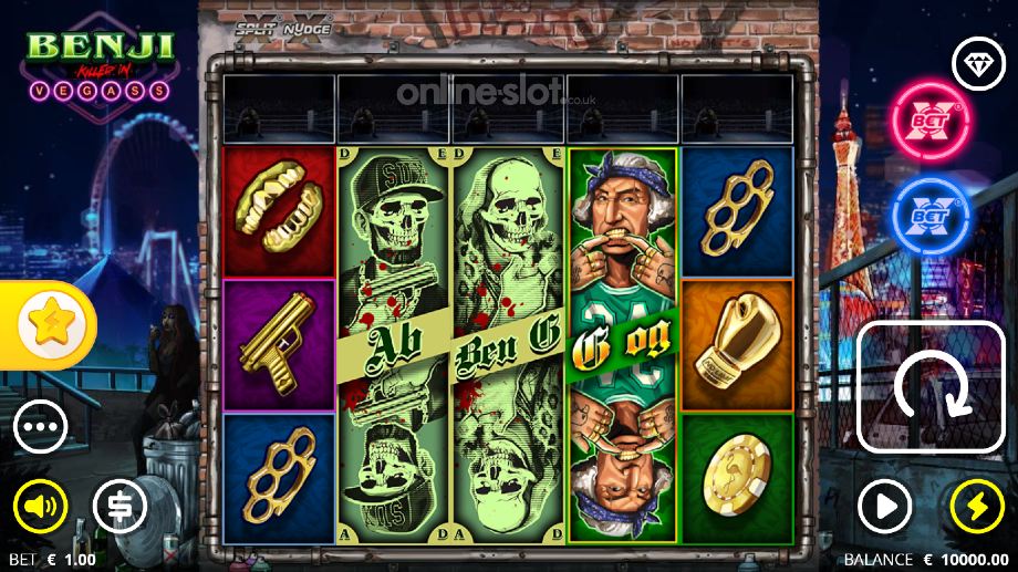 benji killed in vegas slot base game