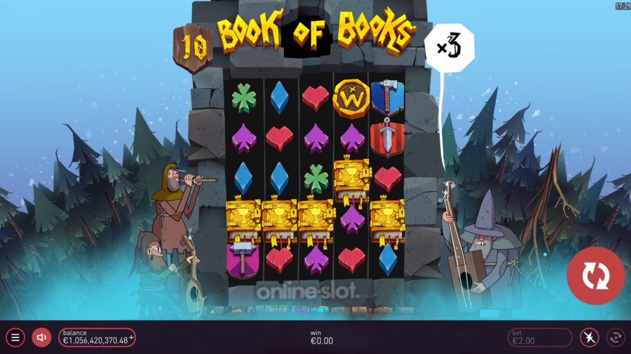 book of books slot free spins feature