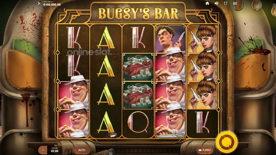 bugsys bar slot base game