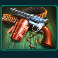 cowboy coins slot pistol symbol