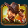 cowboy coins slot sheriff symbol
