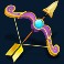divine riches diana slot arrow symbol