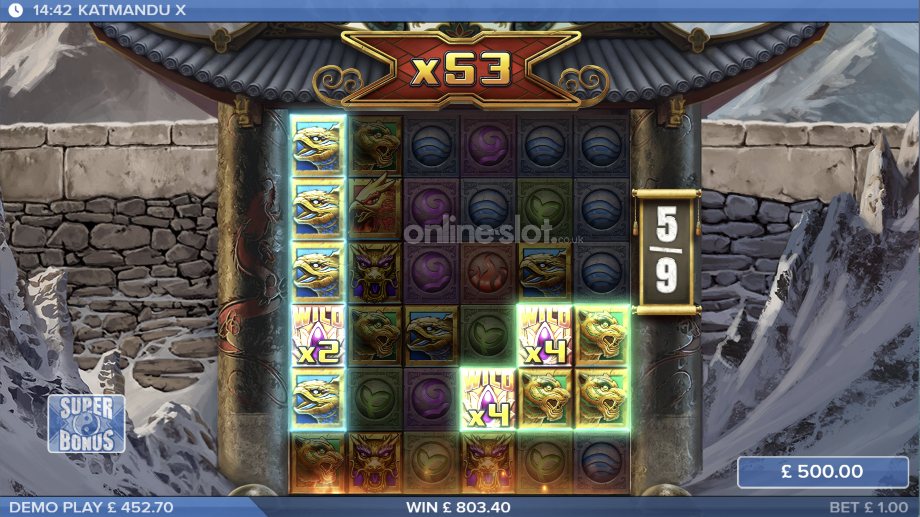 katmandu x slot free drops bonus feature