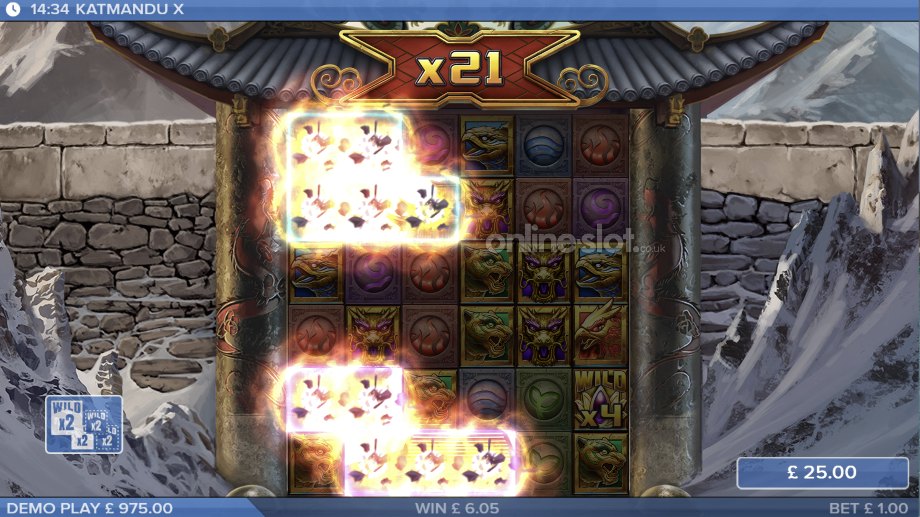 katmandu x slot wild strike feature