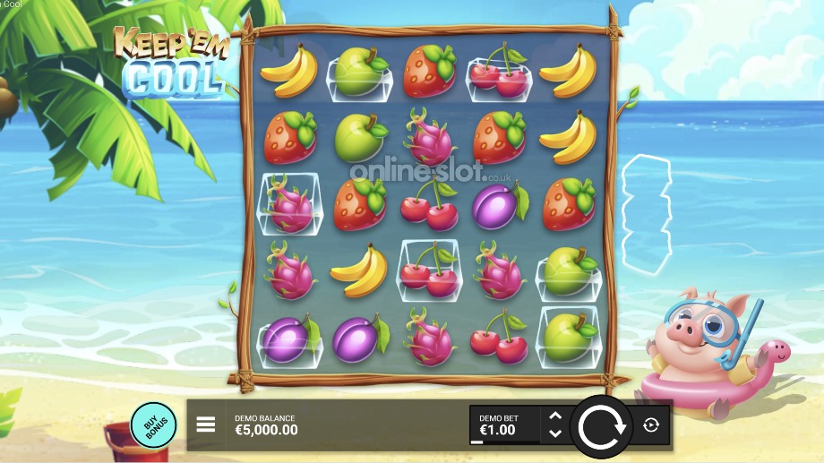 keep em cool slot base game