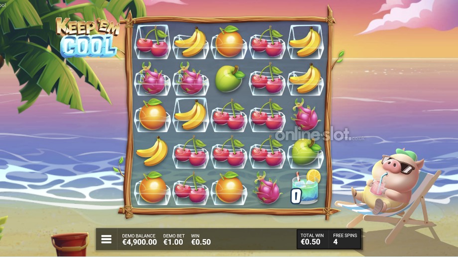 keep em cool slot sunset picnic bonus feature