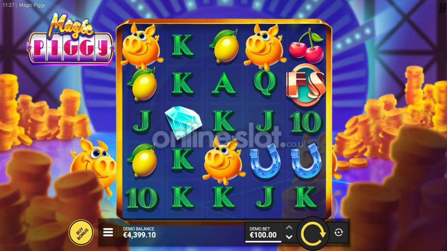 magic piggy slot base game