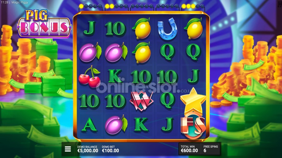 magic piggy slot free spins