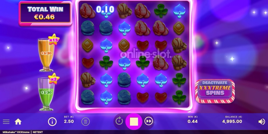 milkshake xxxtreme slot xxxtreme spins feature