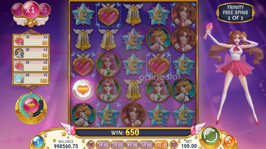 moon princess trinity slot trinity feature