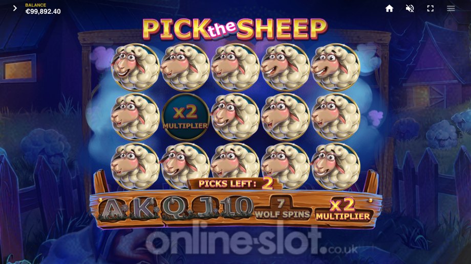 sheep gone wild slot pick bonus