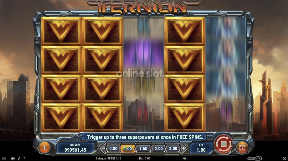 ternion slot pillars of flame feature