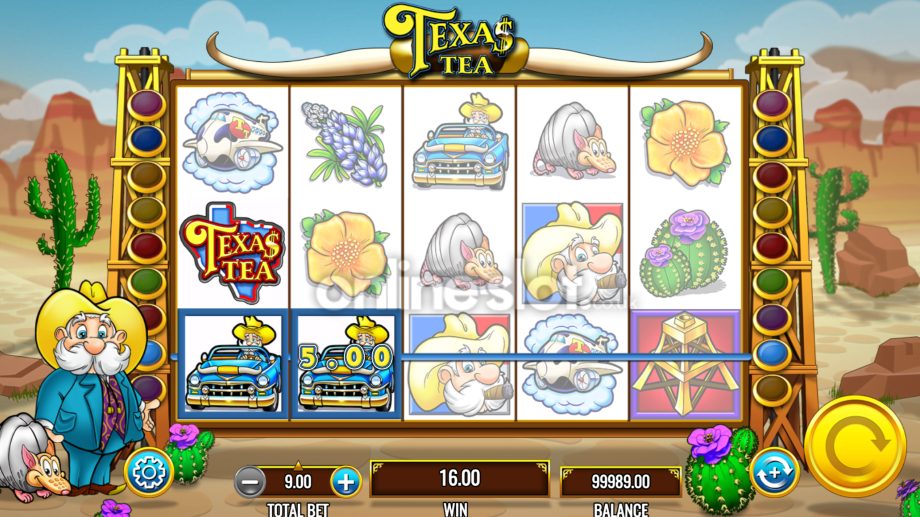 texas tea slot base game