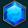the race megaways slot blue gem symbol