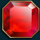 the race megaways slot red gem symbol