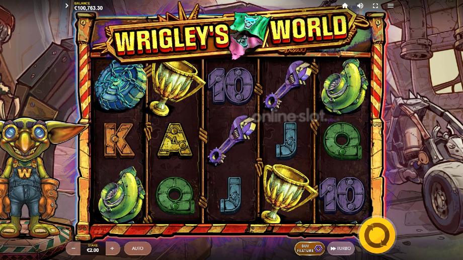wrigleys world slot base game