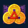 3 dancing monkeys slot coins symbol