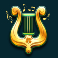 9 pots of gold megaways slot golden harp symbol