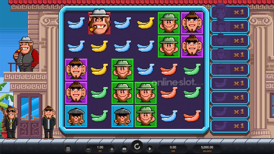 banana town dream drop slot base game
