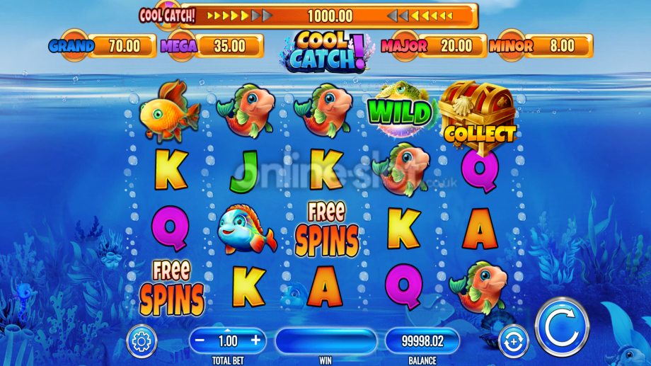 cool catch slot base game