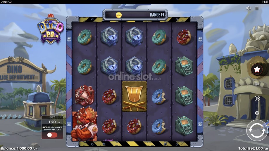 dino pd slot base game