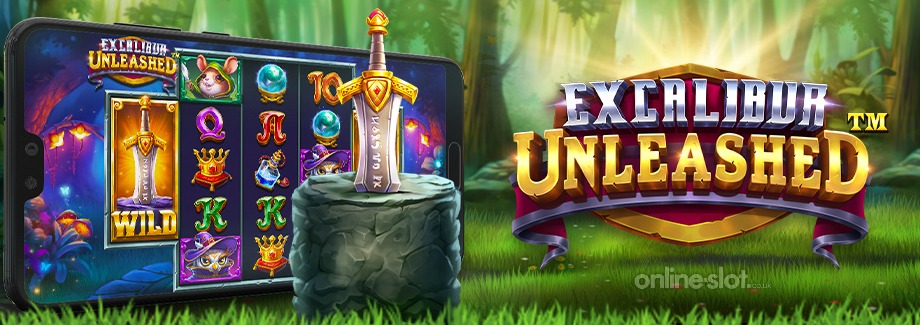excalibur unleashed mobile slot