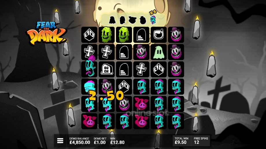 fear the dark slot free spins feature