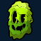 fear the dark slot green head symbol
