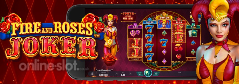 fire and roses joker mobile slot