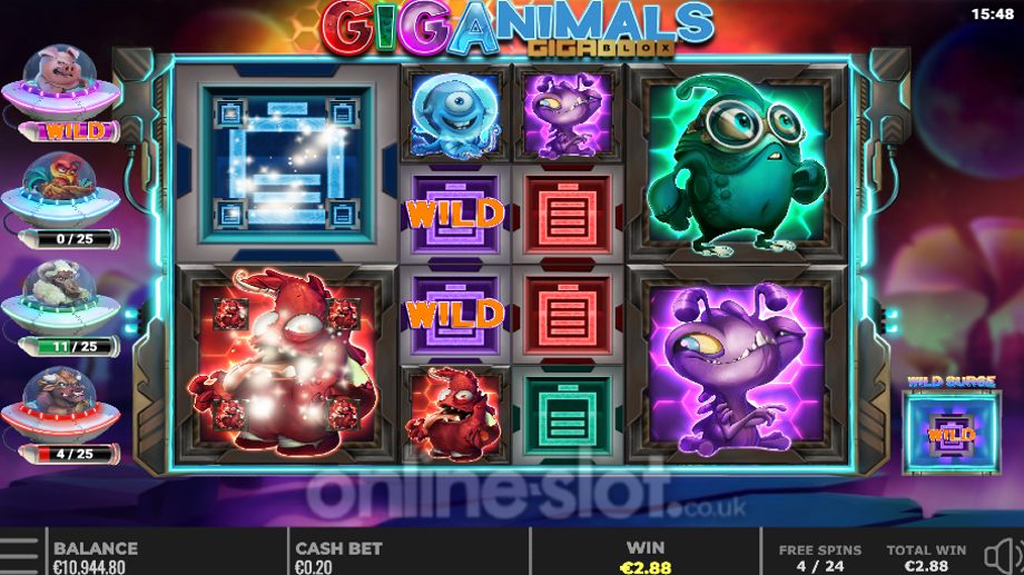 giganimals gigablox slot base game