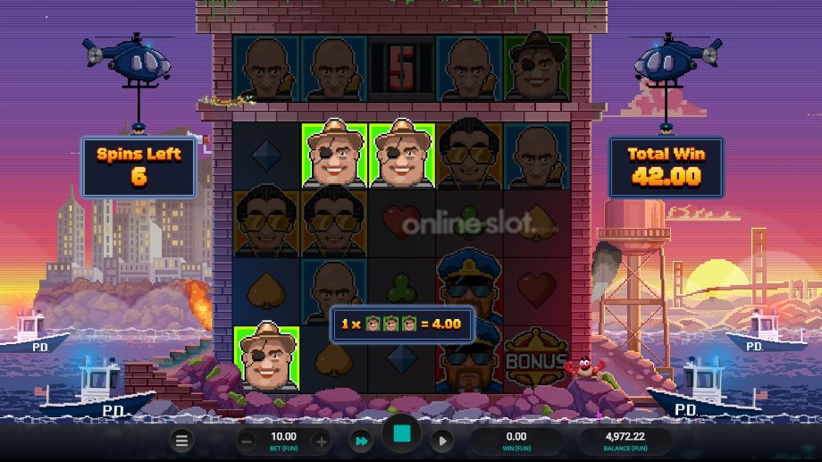 hellcatraz 2 dream drop slot free spins feature