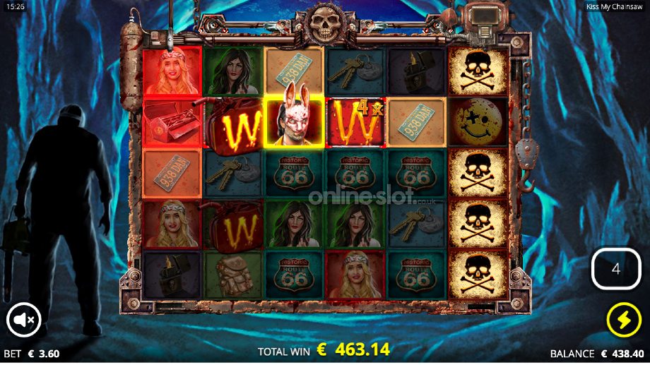 kiss my chainsaw slot chainsaw larry spins feature