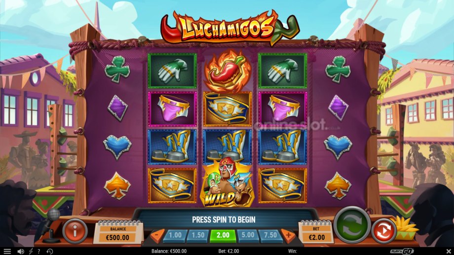 luchamigos slot base game