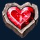 megajackpots majestic buffalo slot heart symbol