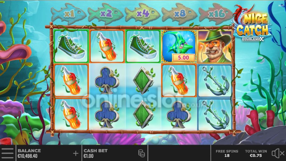 nice catch doublemax slot free spins