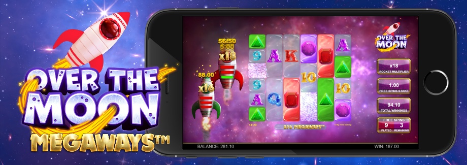 over the moon megaways mobile slot