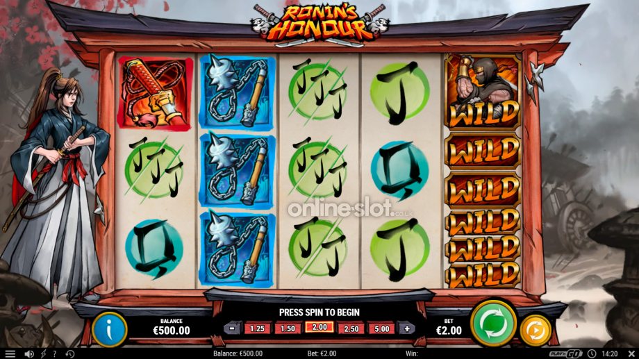 ronins honour slot base game