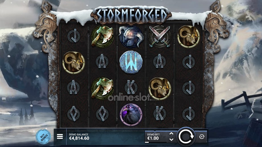 stormforged slot base game