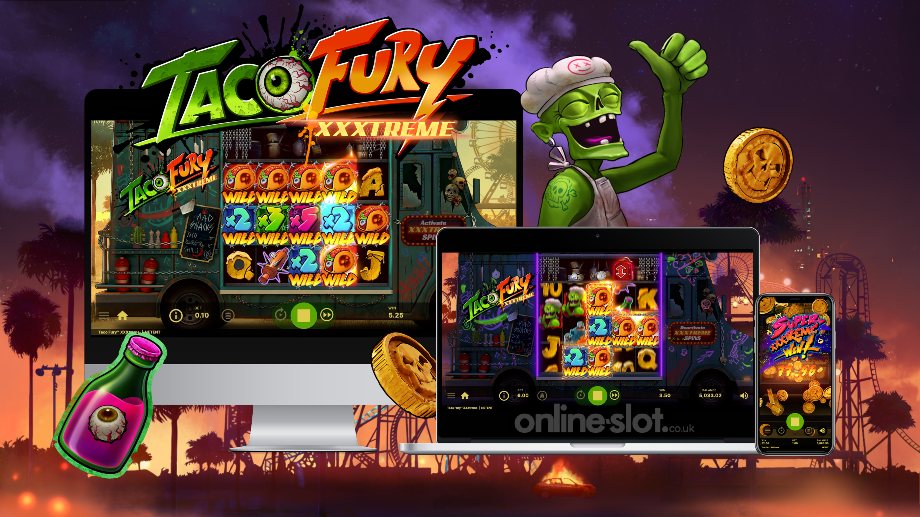 taco fury xxxtreme slot devices
