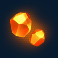 badger miners slot orange gemstone symbol
