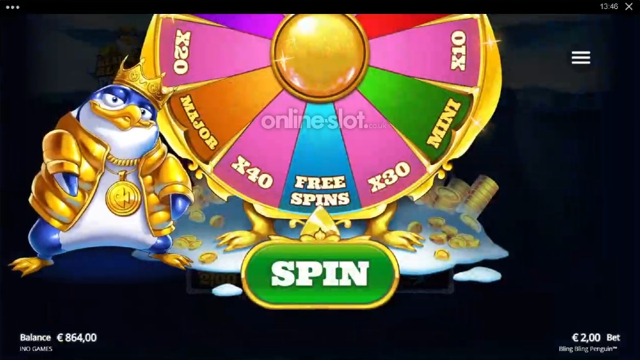 bling bling penguin slot bling bling bonus feature