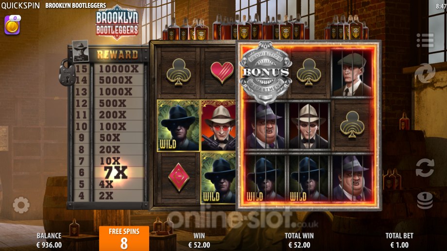 brooklyn bootleggers mobile slot