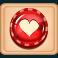 candyfinity slot heart candy casino chip symbol
