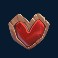 captain glum pirate hunter slot heart symbol