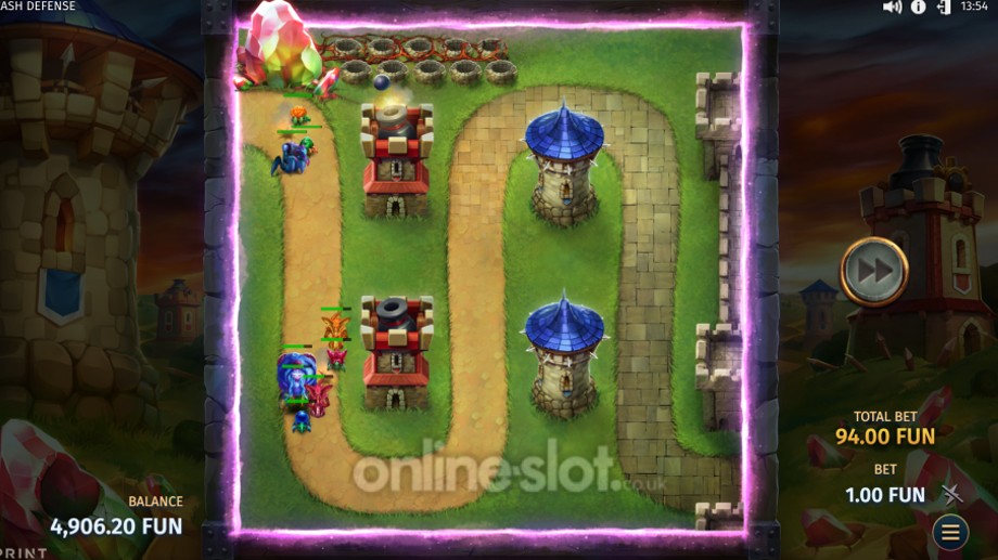 cash defense slot free spins 1
