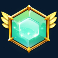 celestial beauty slot turquoise hexagon gem symbol