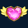 celestial beauty slot winged heart symbol